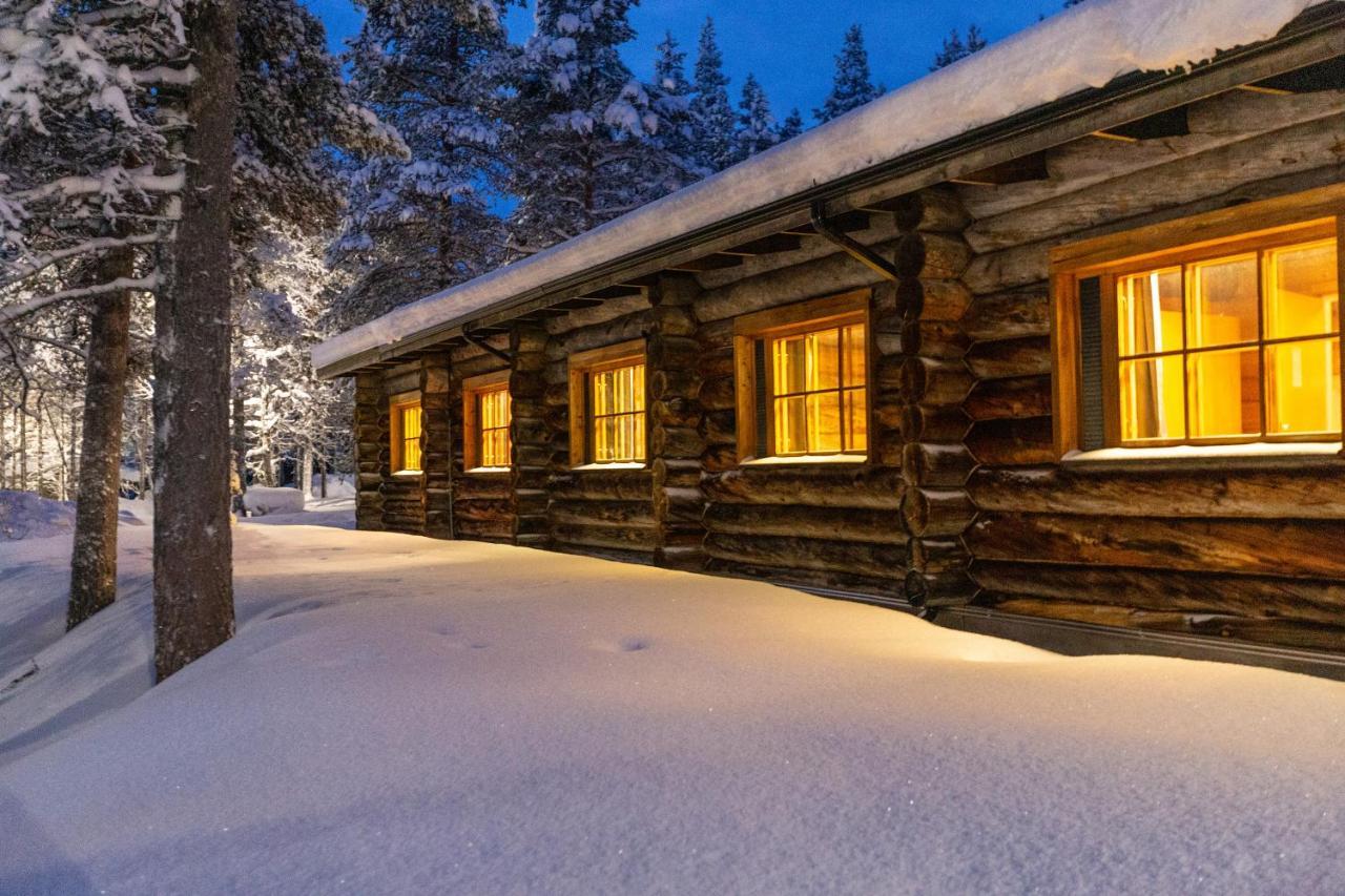 Kuukkeli Log Houses Aurora Resort Saariselka Dış mekan fotoğraf