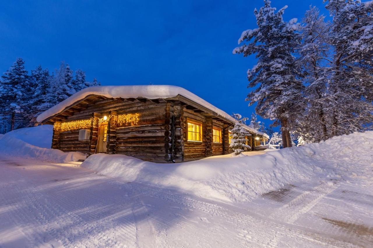 Kuukkeli Log Houses Aurora Resort Saariselka Dış mekan fotoğraf