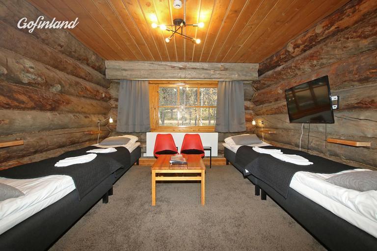 Kuukkeli Log Houses Aurora Resort Saariselka Dış mekan fotoğraf