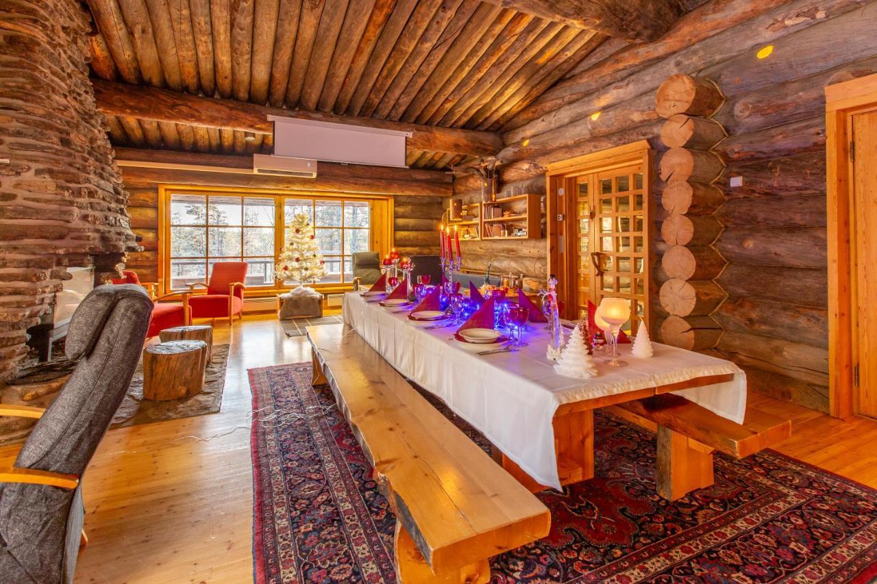 Kuukkeli Log Houses Aurora Resort Saariselka Dış mekan fotoğraf