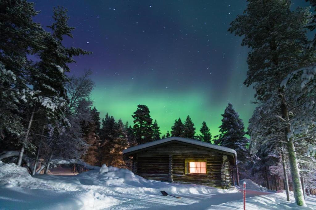 Kuukkeli Log Houses Aurora Resort Saariselka Dış mekan fotoğraf