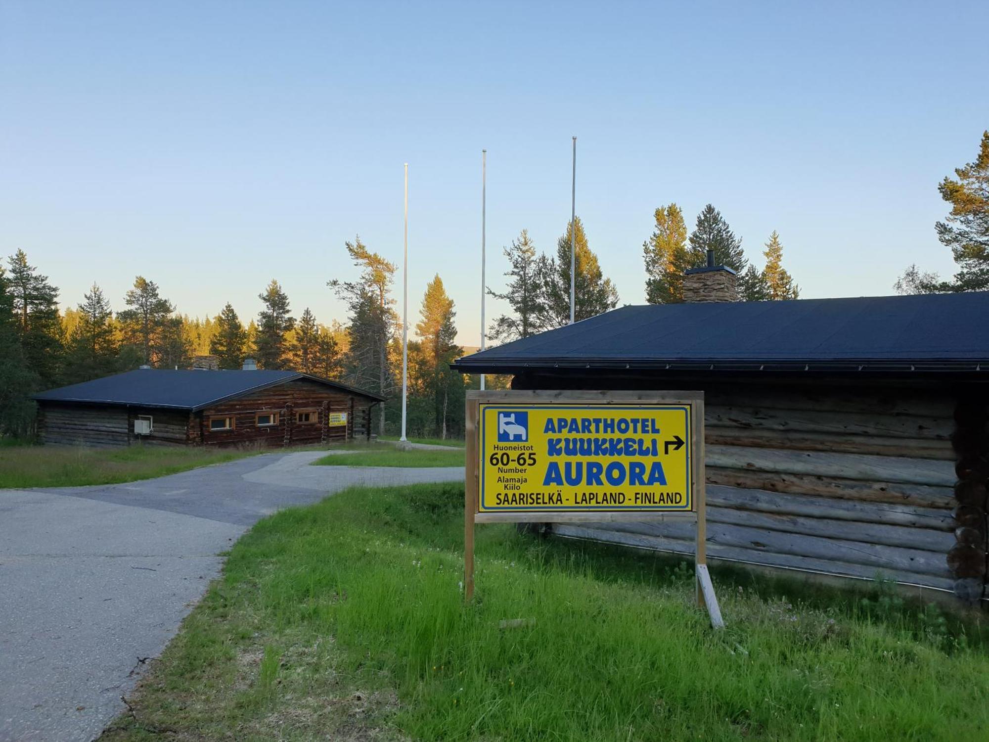 Kuukkeli Log Houses Aurora Resort Saariselka Dış mekan fotoğraf