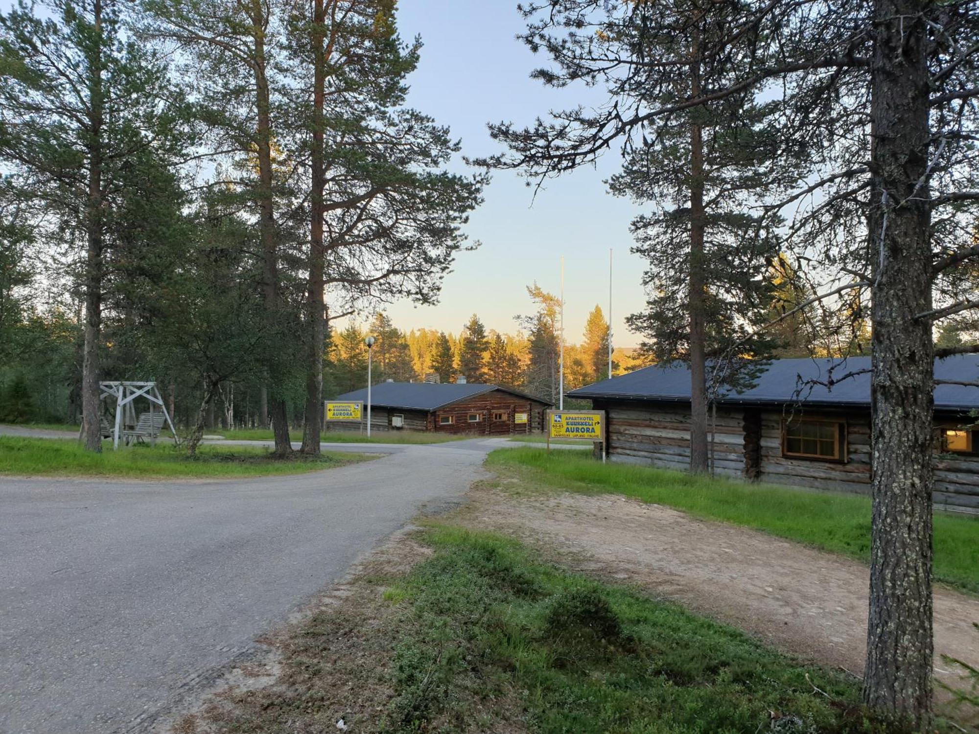 Kuukkeli Log Houses Aurora Resort Saariselka Dış mekan fotoğraf