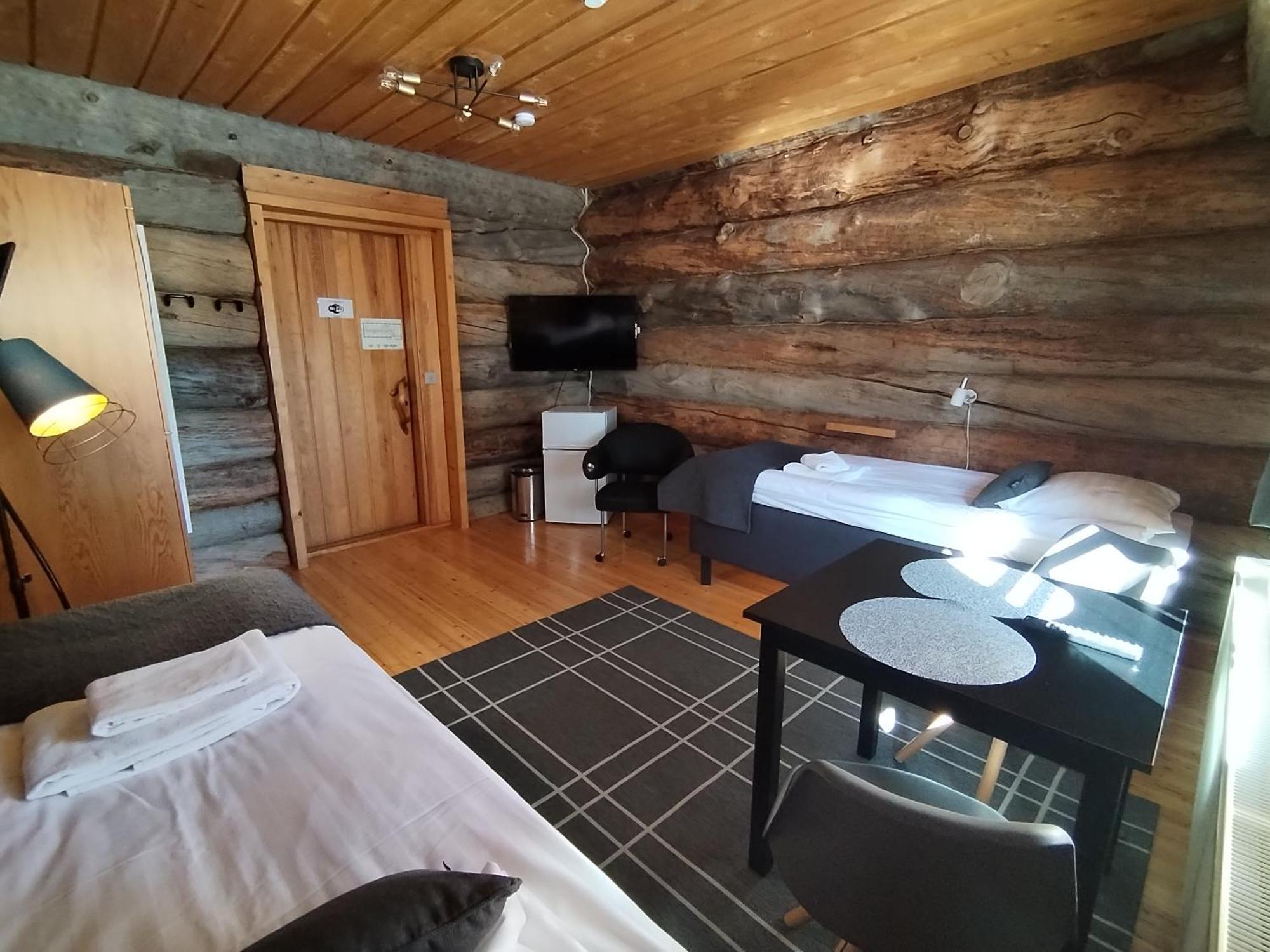 Kuukkeli Log Houses Aurora Resort Saariselka Dış mekan fotoğraf