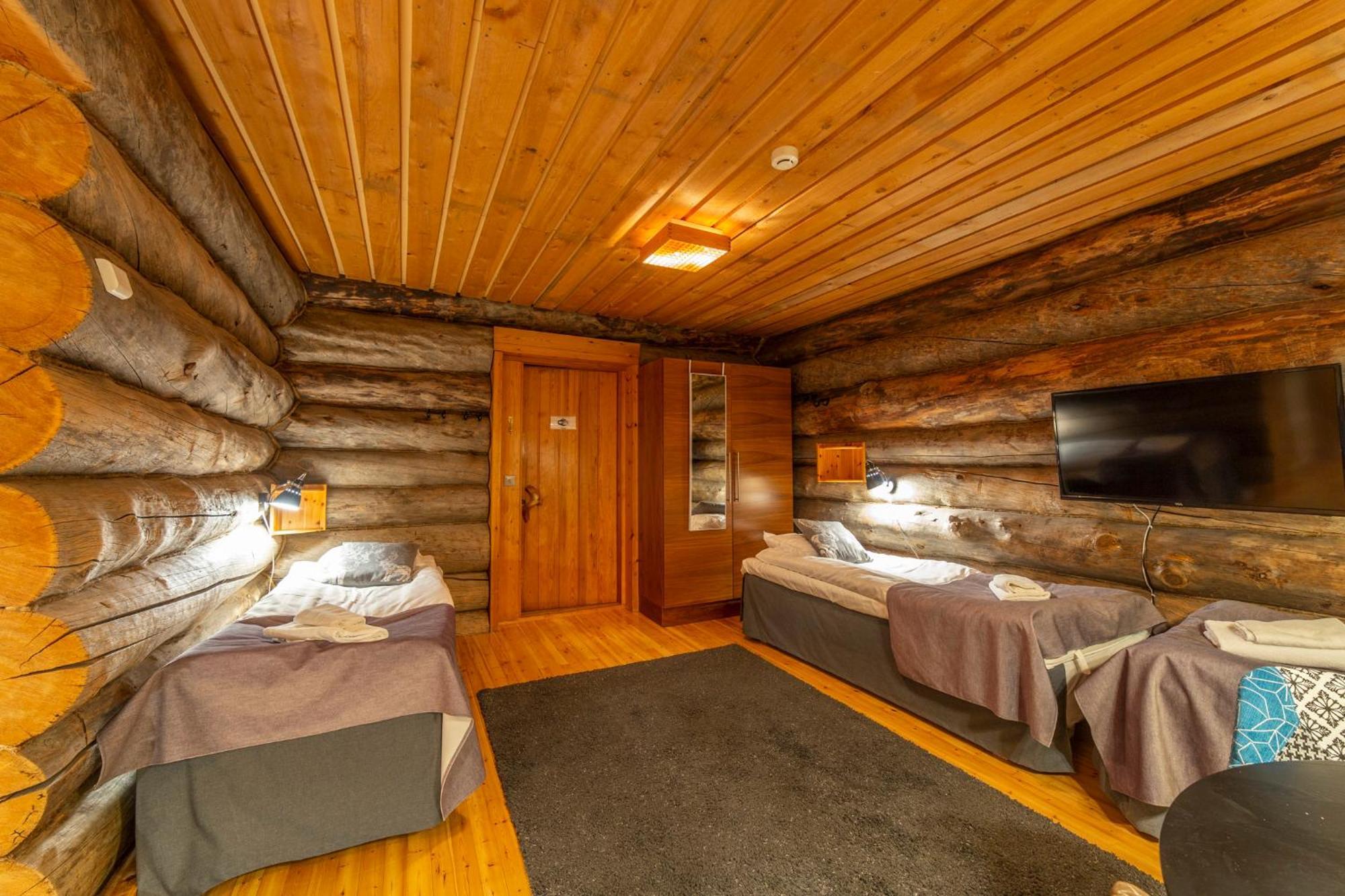 Kuukkeli Log Houses Aurora Resort Saariselka Dış mekan fotoğraf