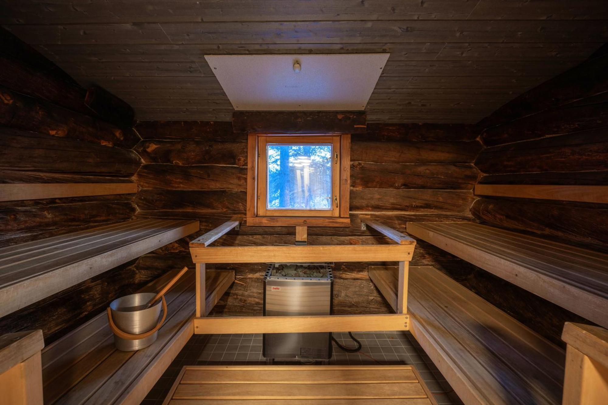 Kuukkeli Log Houses Aurora Resort Saariselka Dış mekan fotoğraf