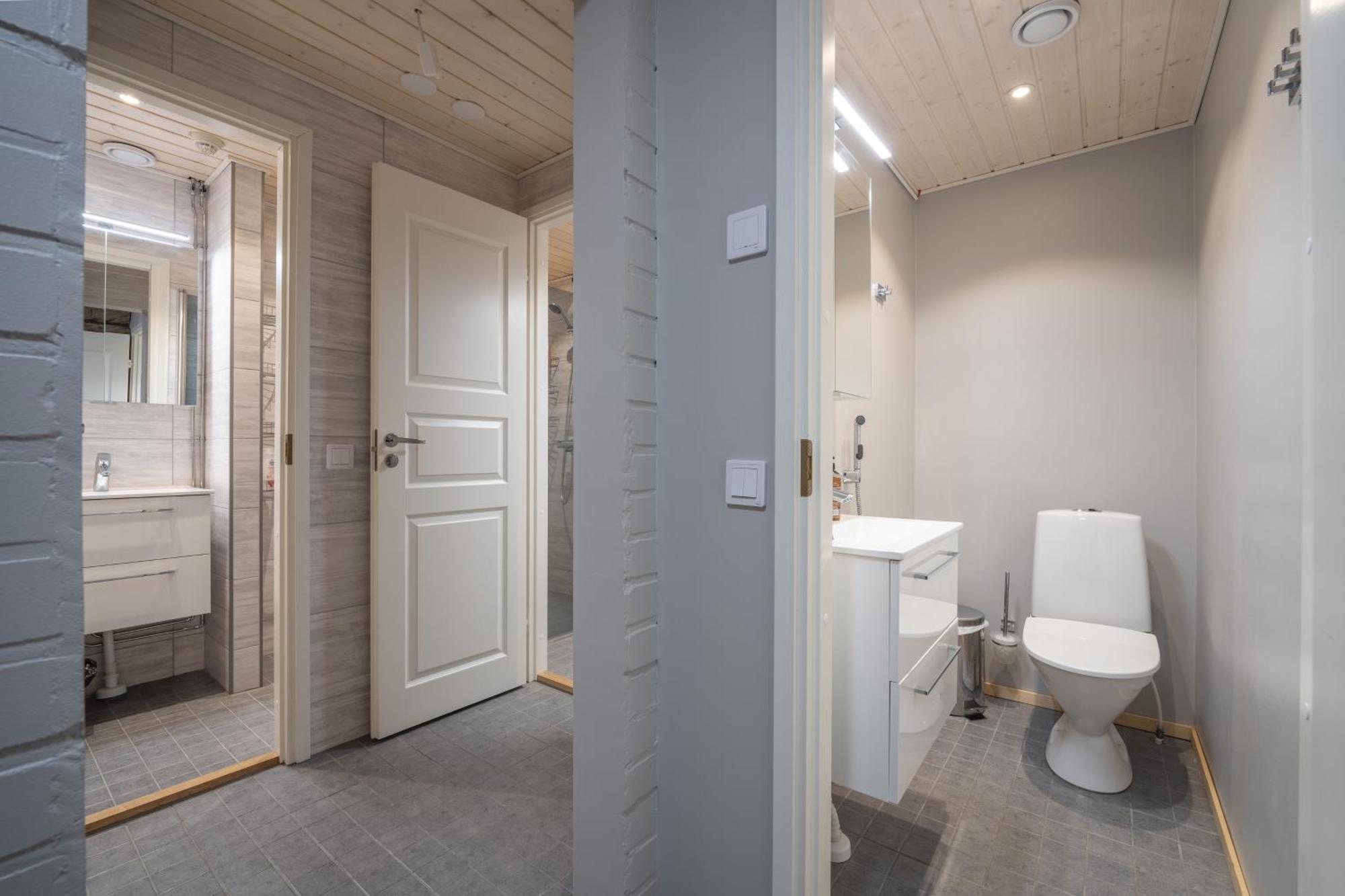 Kuukkeli Log Houses Aurora Resort Saariselka Dış mekan fotoğraf