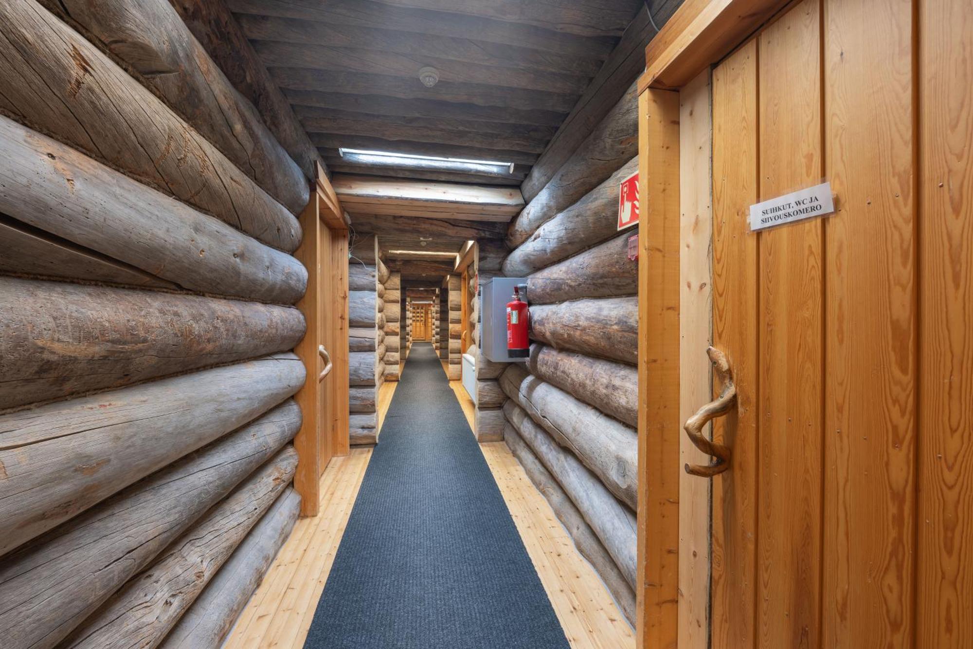 Kuukkeli Log Houses Aurora Resort Saariselka Dış mekan fotoğraf