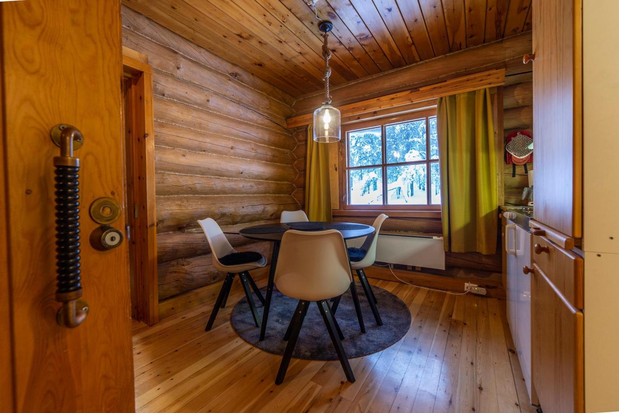 Kuukkeli Log Houses Aurora Resort Saariselka Dış mekan fotoğraf
